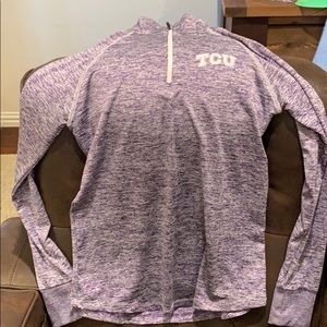 TCU quarter zip